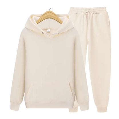 New ’s Wear Suit Sportswear Suit Color Pullover + Pants Suit Autumn and Winter Suit