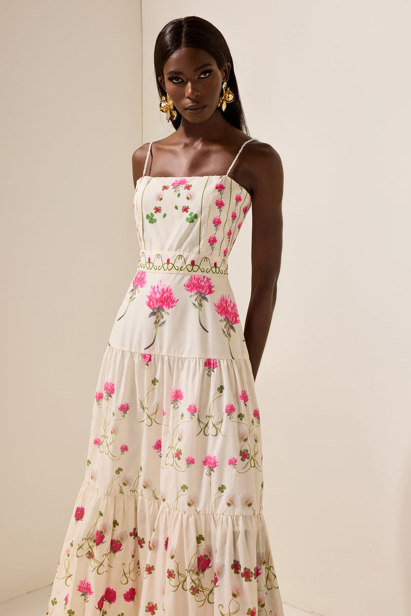 Cami Tapered Waist Midi Dress