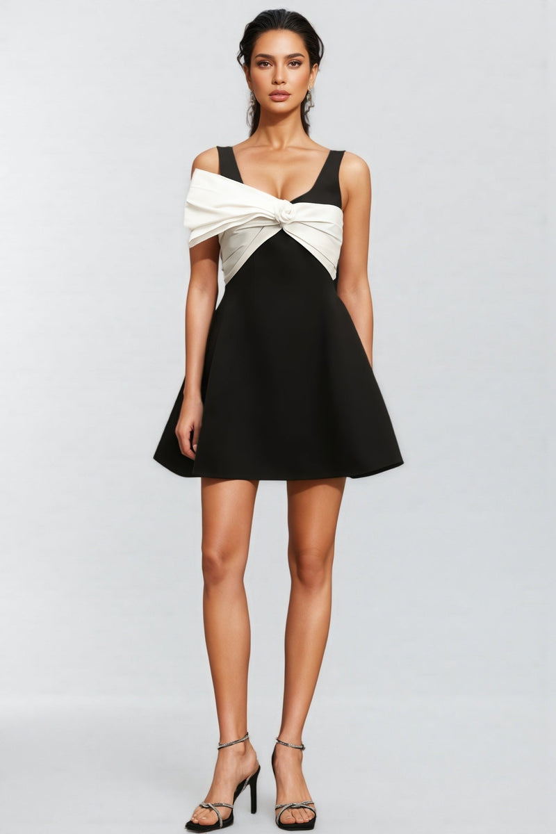 Deirdre Sleeveless Bow Mini Dress