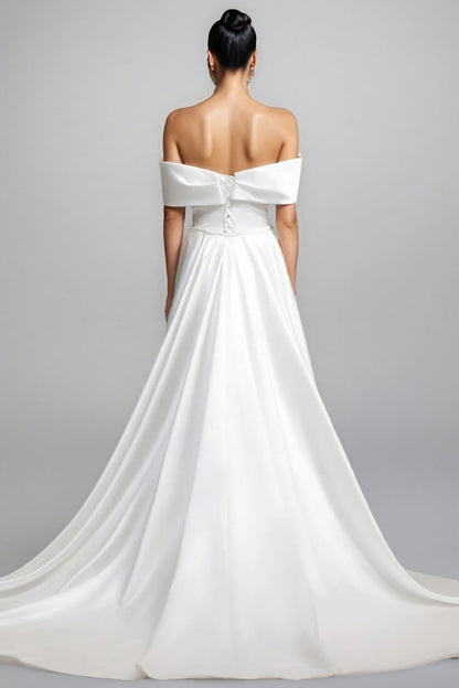 Quinta Off Shoulder Detachable Maxi Dress