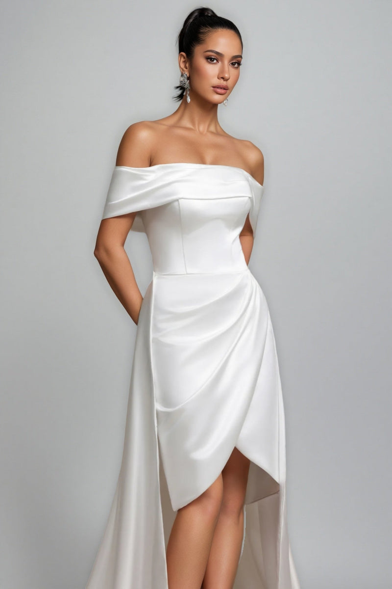 Quinta Off Shoulder Detachable Maxi Dress