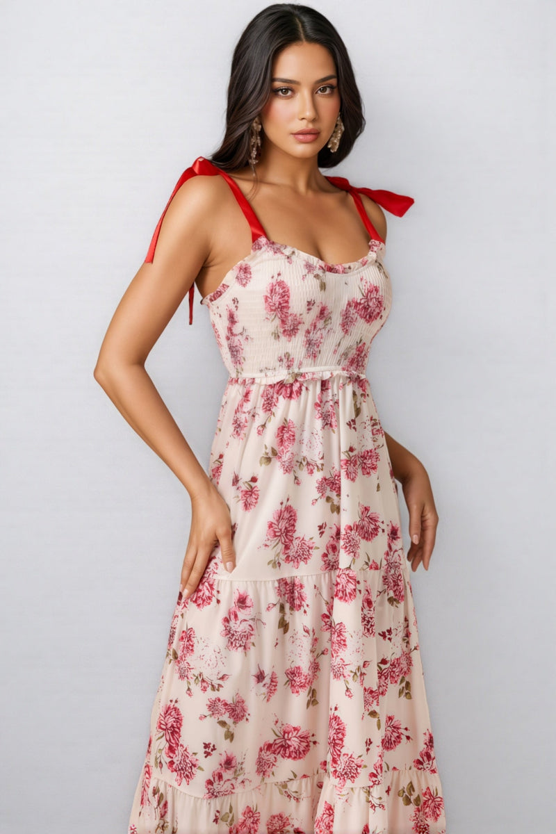 Barbsd Red Maxi Dress