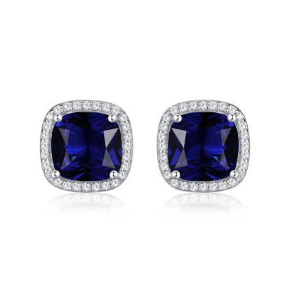 Gemstone Stud Earrings