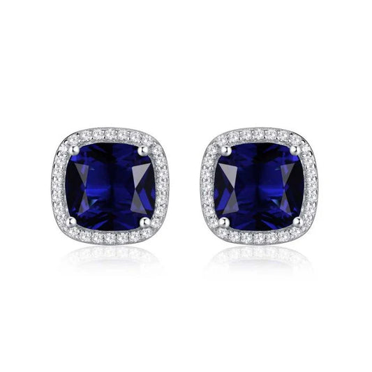 Gemstone Stud Earrings