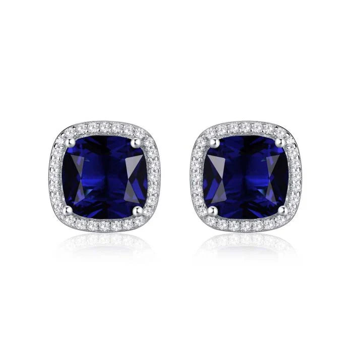 Gemstone Stud Earrings