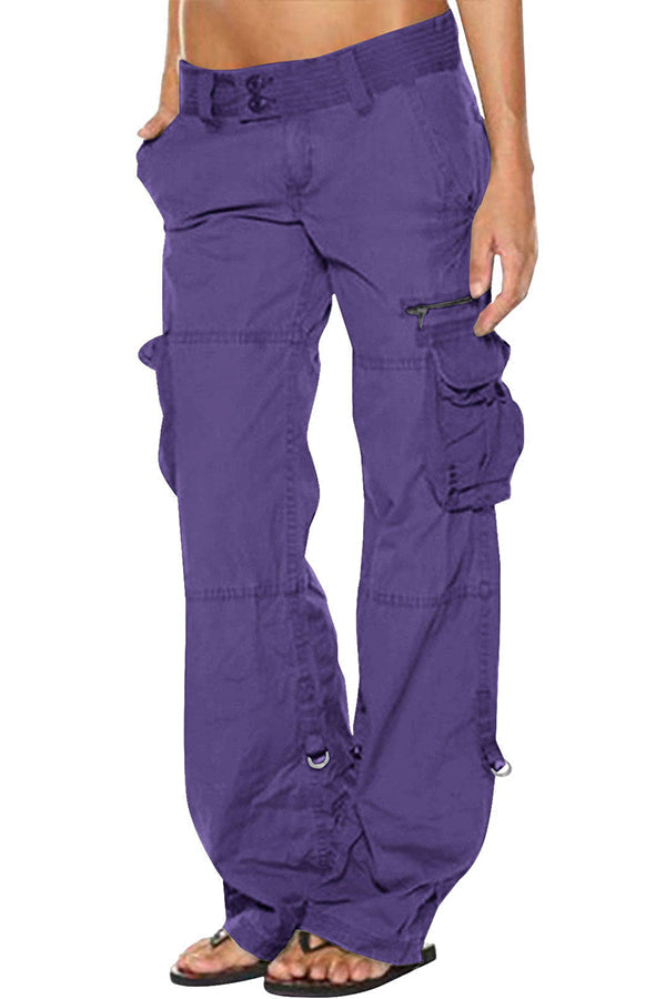 Tactical Active Loose Multi-pockets Cargo Pants