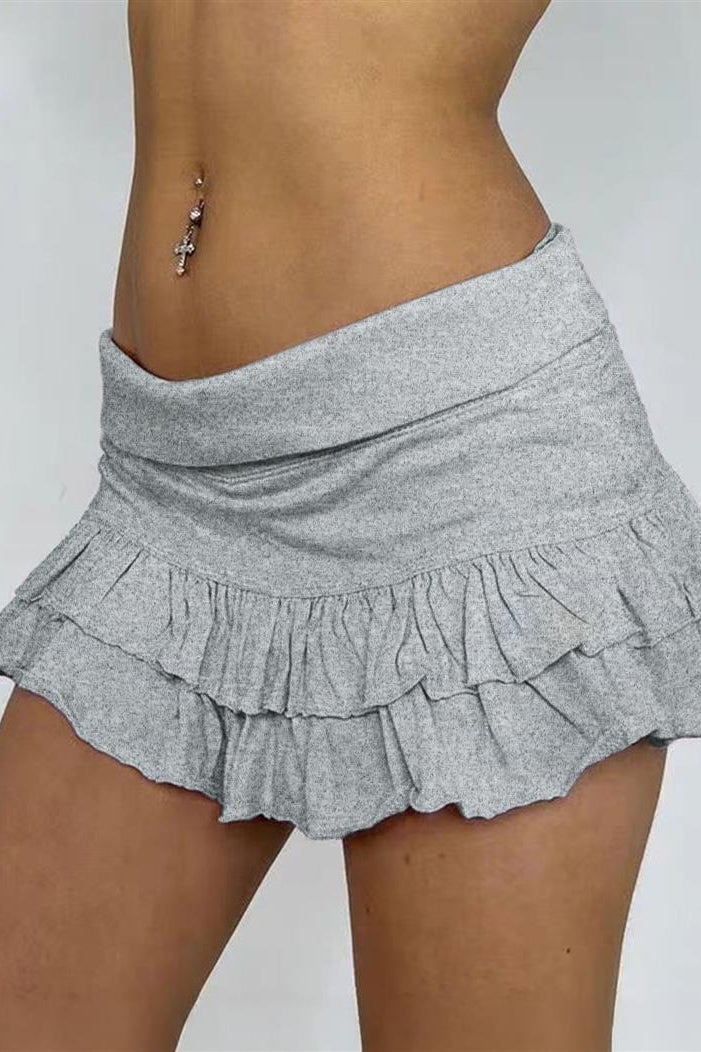 Y2k Pleated Skirt