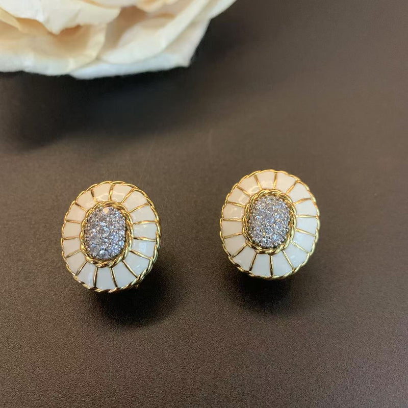 Elegant Mother Of Pearl Earrings
