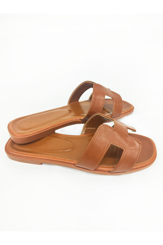 Flat Slide Sandals