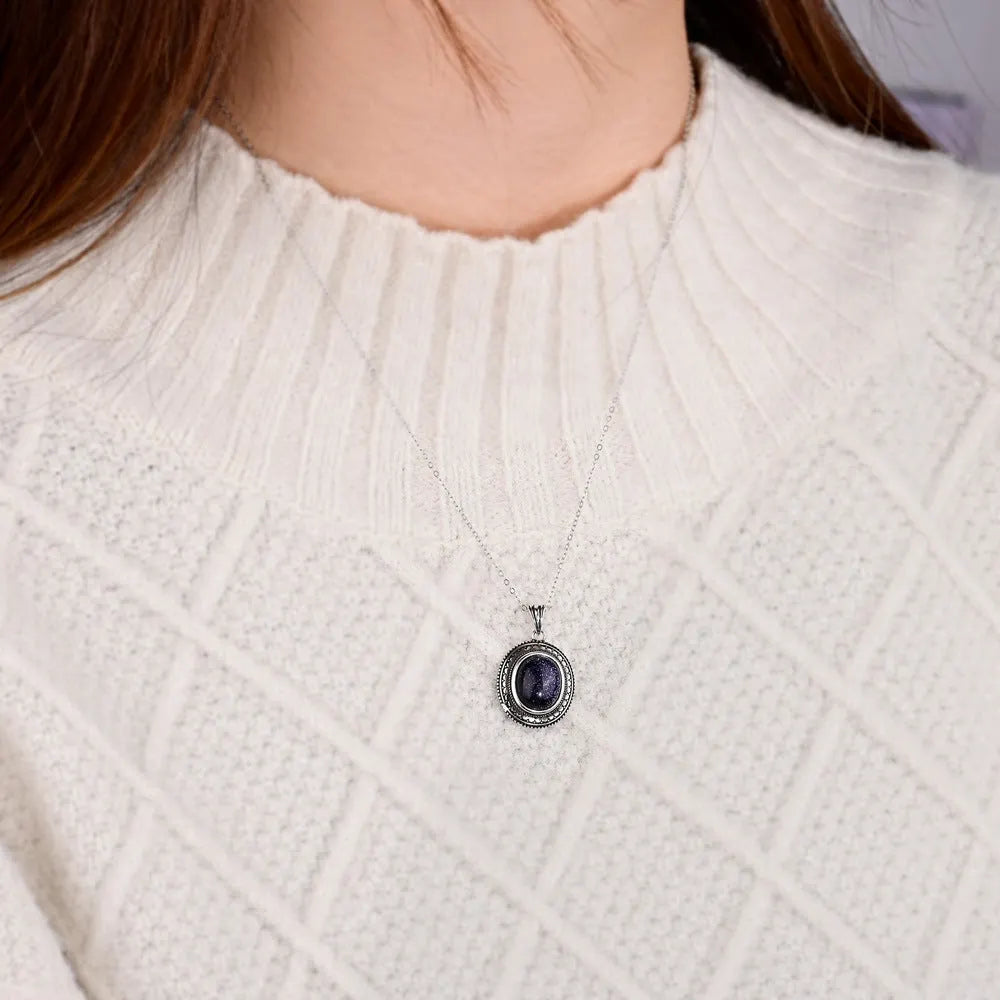 Vintage Amethyst Necklace