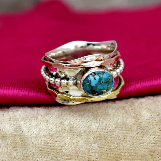 Bohemian Turquoise Ring