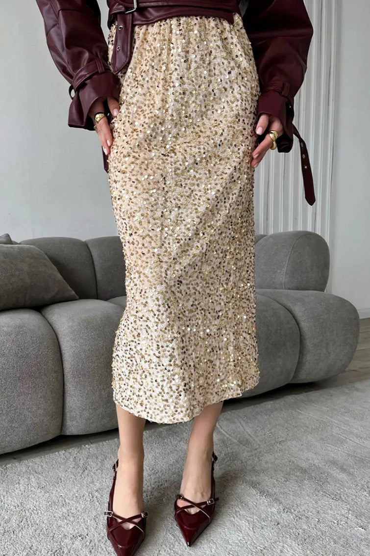 Sequin Unique Skirt