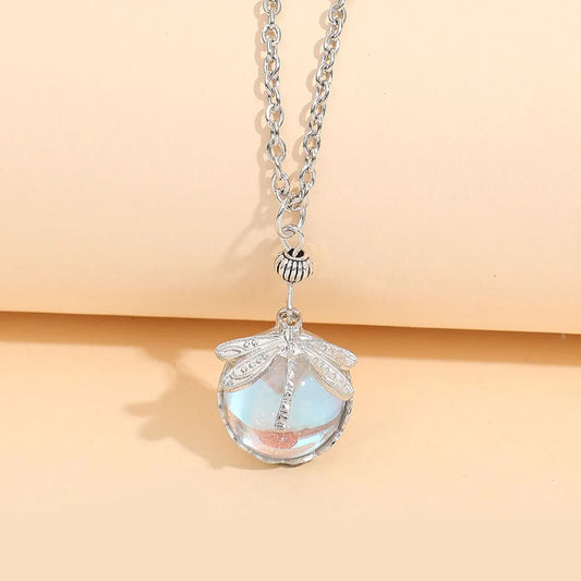 Elegant Dragonfly Necklace
