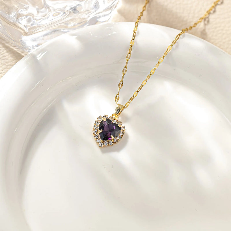 Elegant Amethyst Necklace