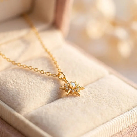 Stellina Opal Star Necklace