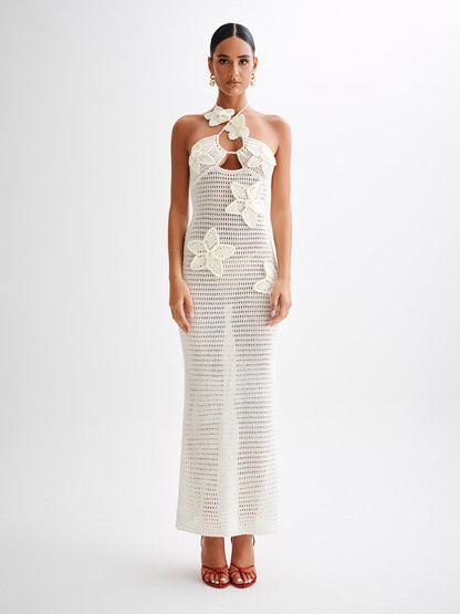 Kyla Crochet Maxi Dress