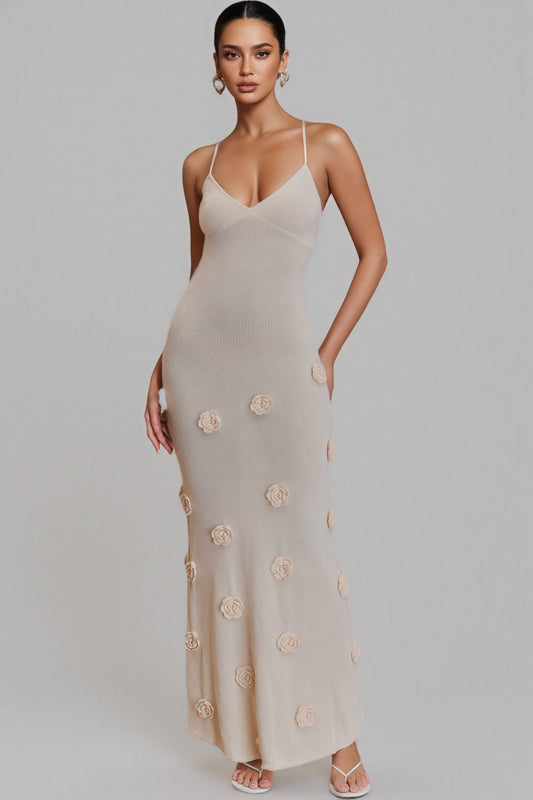 Quinv Knit Maxi Dress