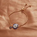 Evil Eye Gold Bracelet