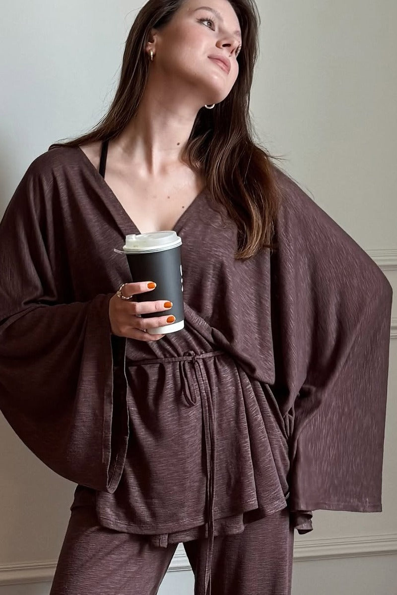 Relaxed Loose Two Piece Set