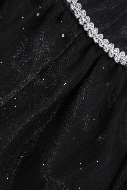 Strapless Corset Black Birthday Mini Dress