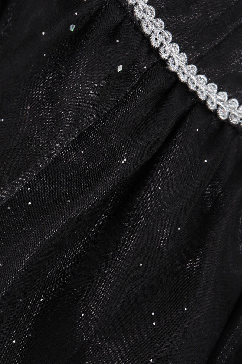 Strapless Corset Black Birthday Mini Dress