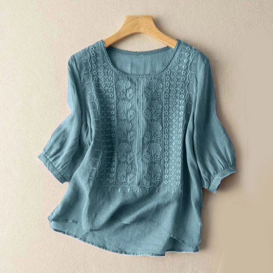 Lumavive™ Blouse — Experience Effortless Elegance and All-day Cool Confidence