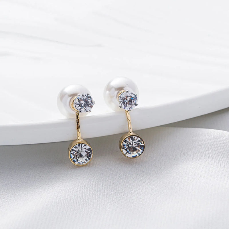Elegant Pearl Drop Earrings
