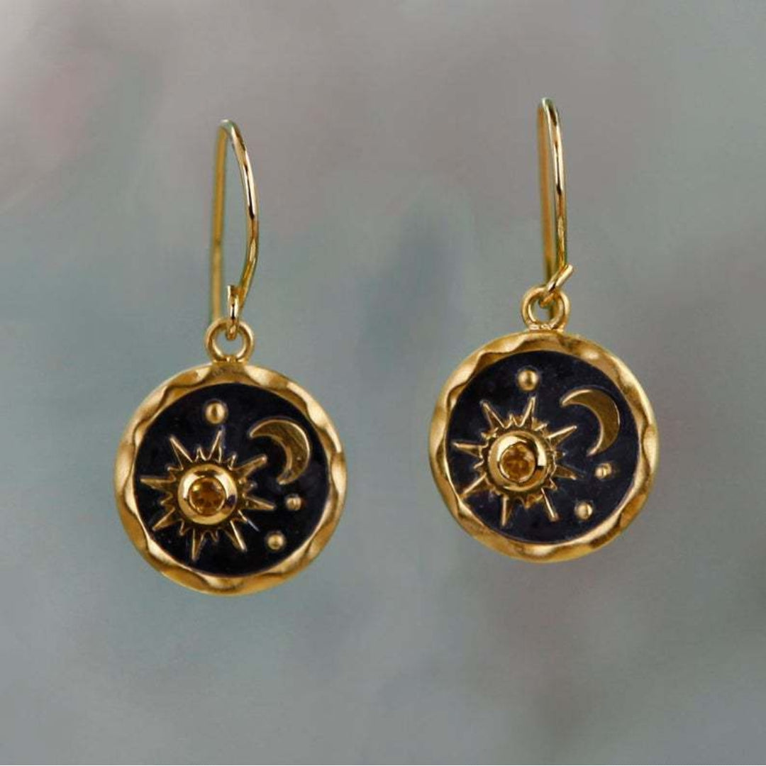 Sun & Moon Earrings