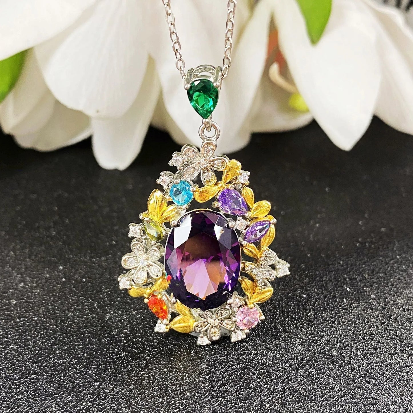 Elegant Multicolor Necklace
