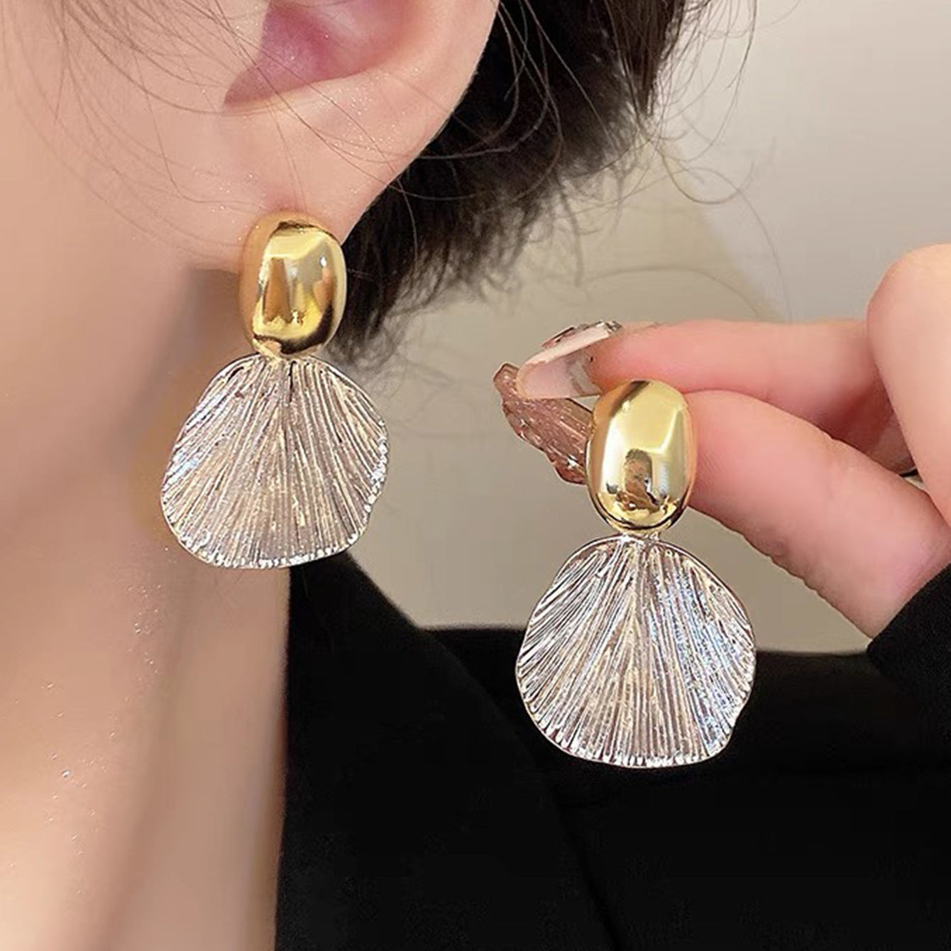 Elegant Shell Earrings
