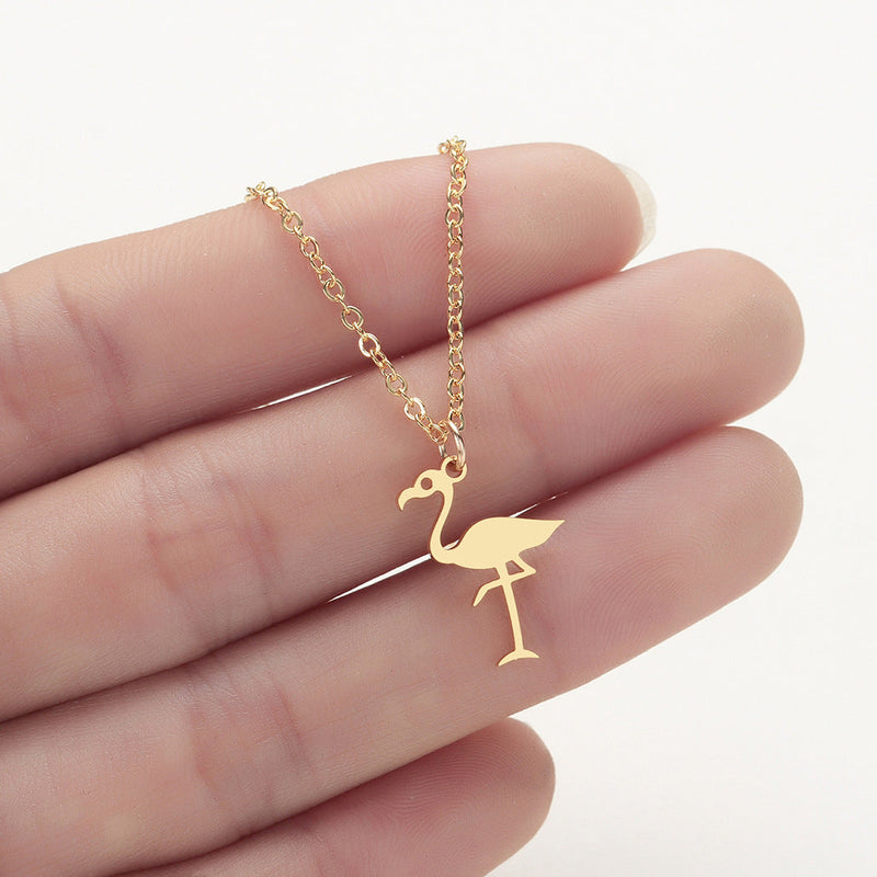 Elegant Flamingo Necklace