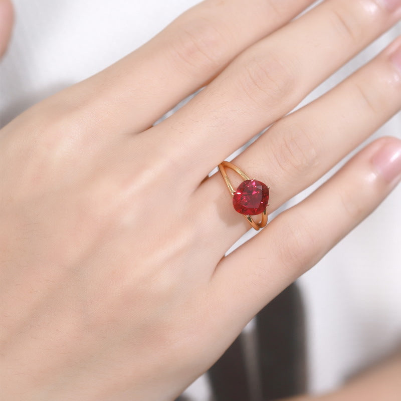 Elegant Ruby Ring