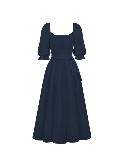 Sunset Sands Two Way Wearable Midi Dress - Navy