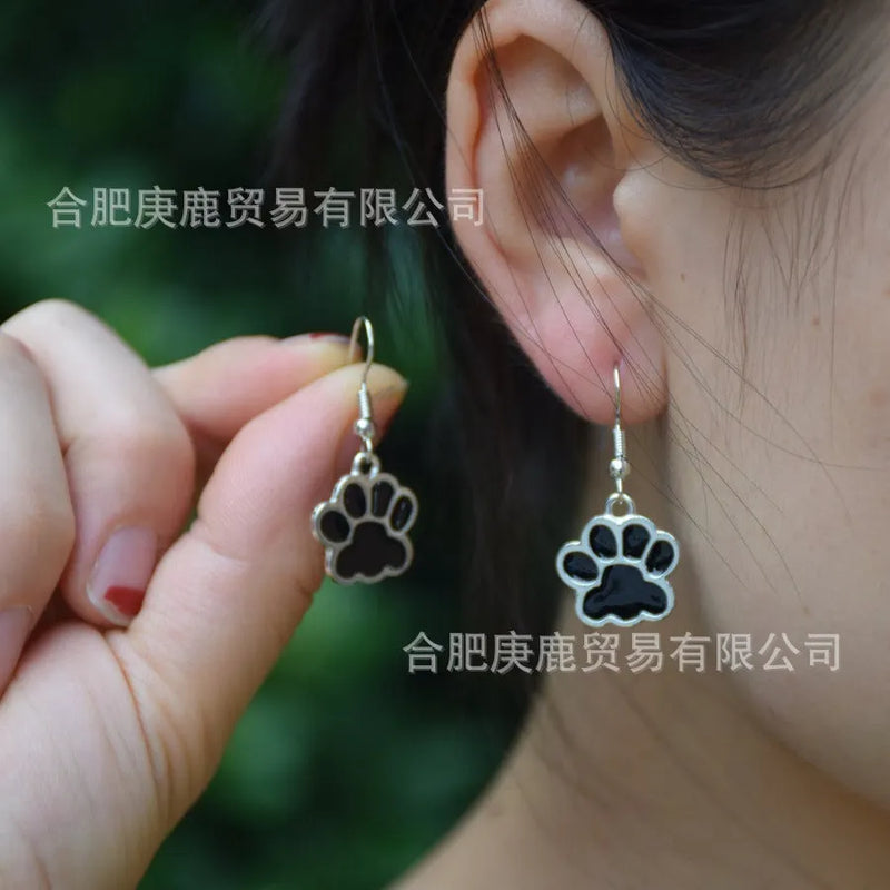 Cute Paw Print Earrings