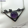 Vintage Amethyst Necklace