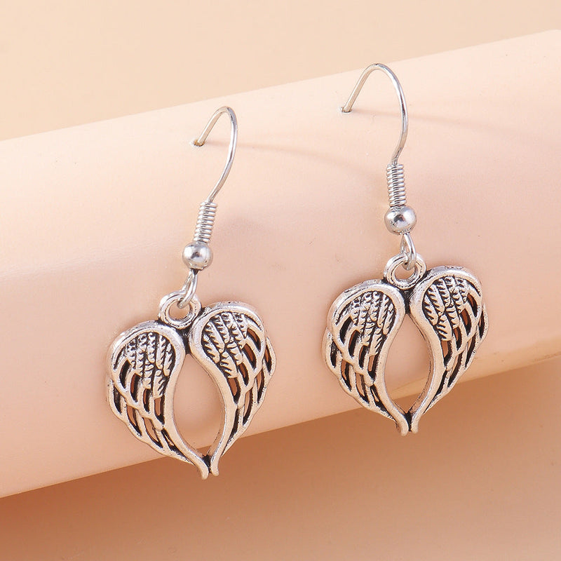 Vintage Angel Wing Earrings