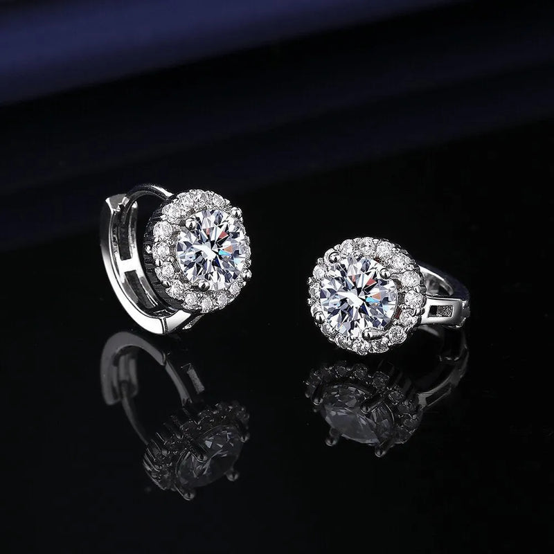 Elegant Crystal Double Clip