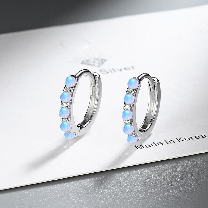 Elegant Opal Earrings