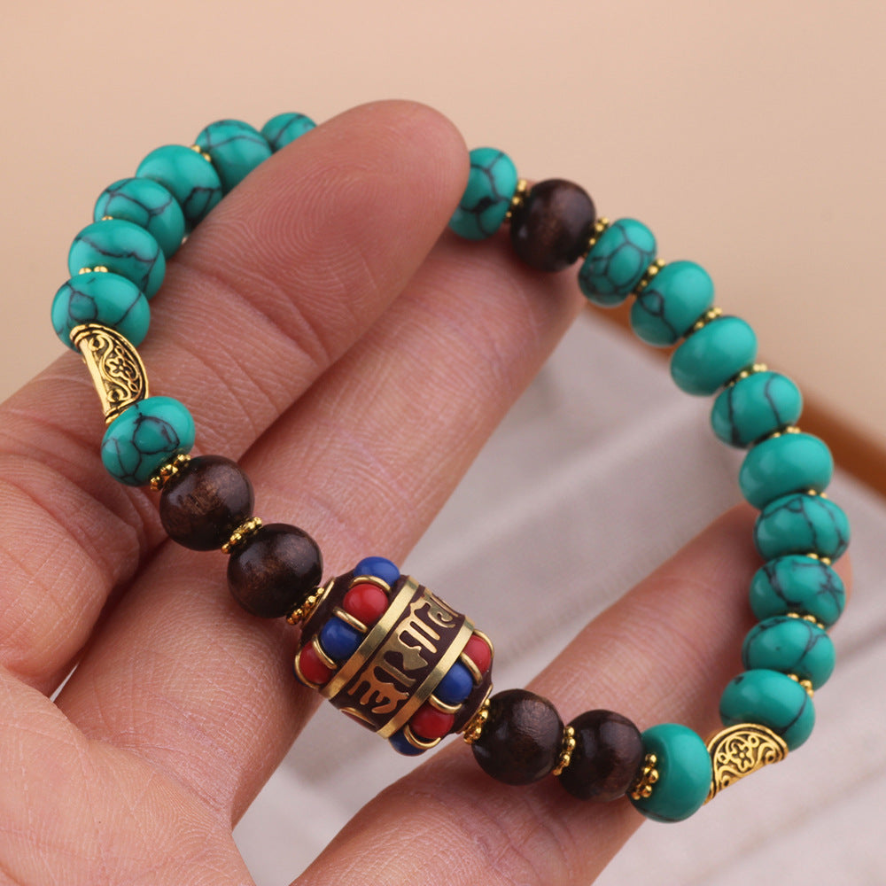 Bohemian Turquoise Bracelet