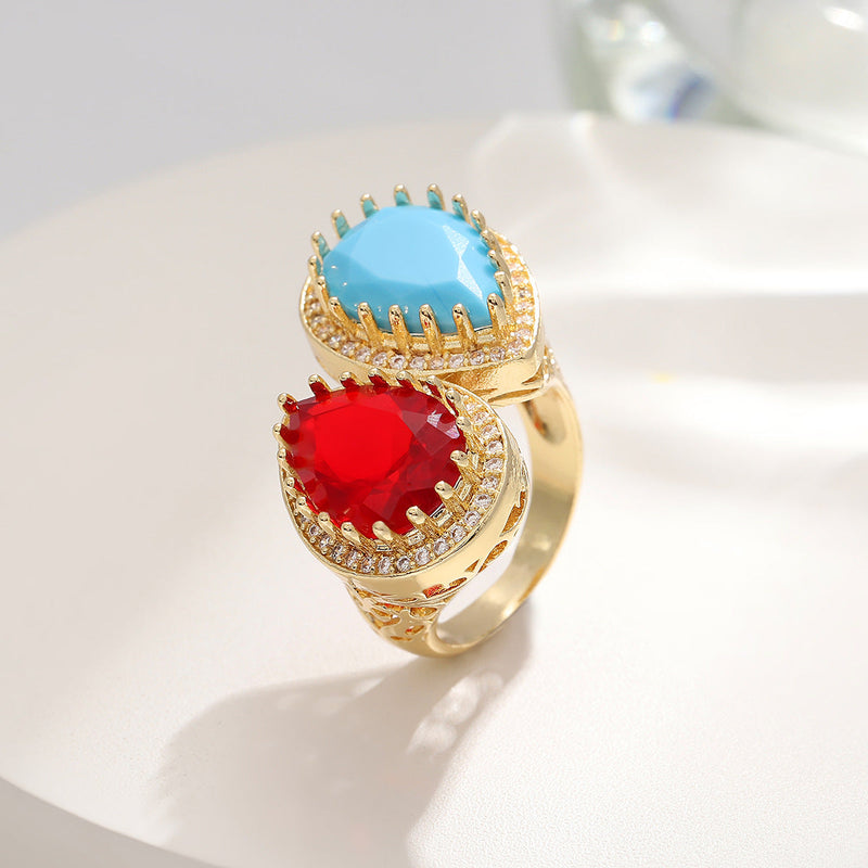 Statement Gemstone Ring