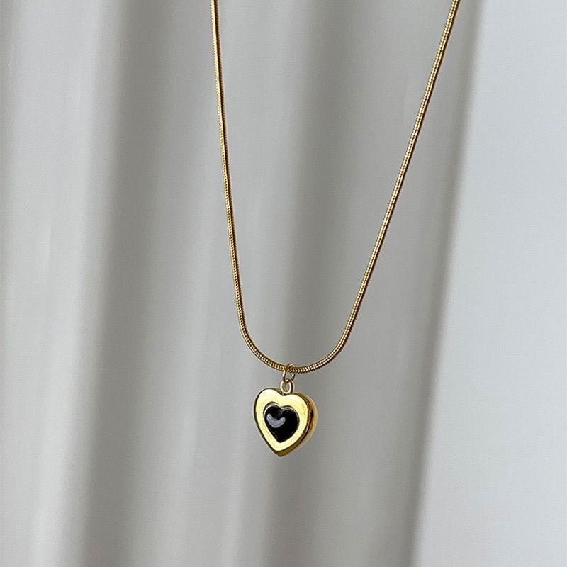 Classic Gold Heart Necklace