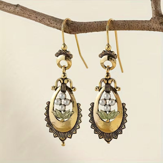 Pearl Water Drop Earrings