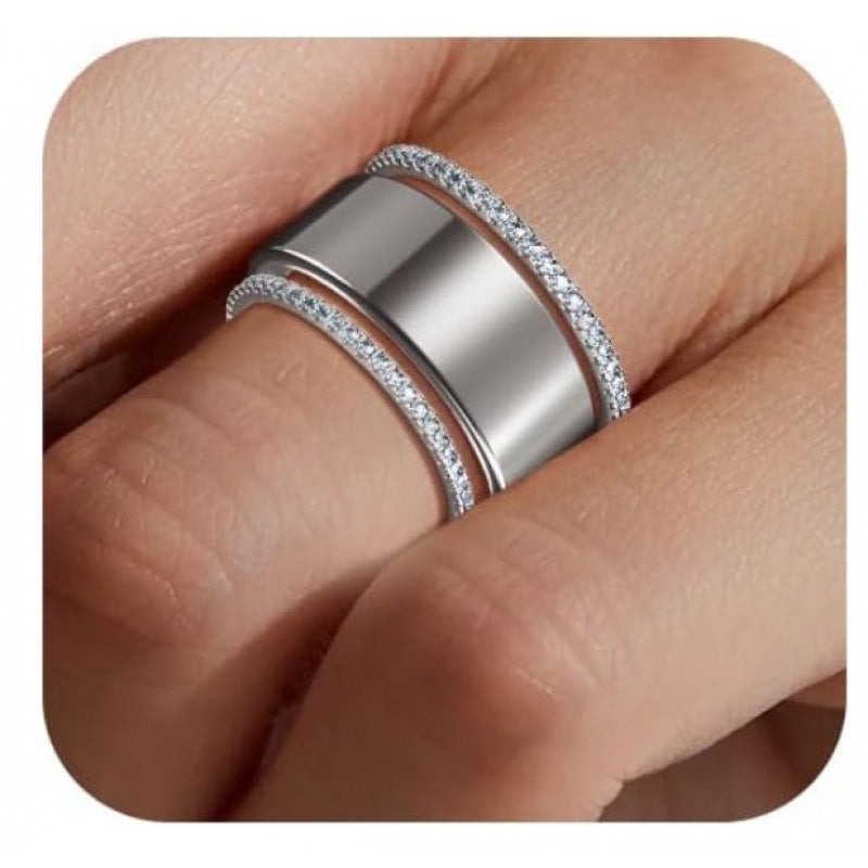 Modern Silver Ring