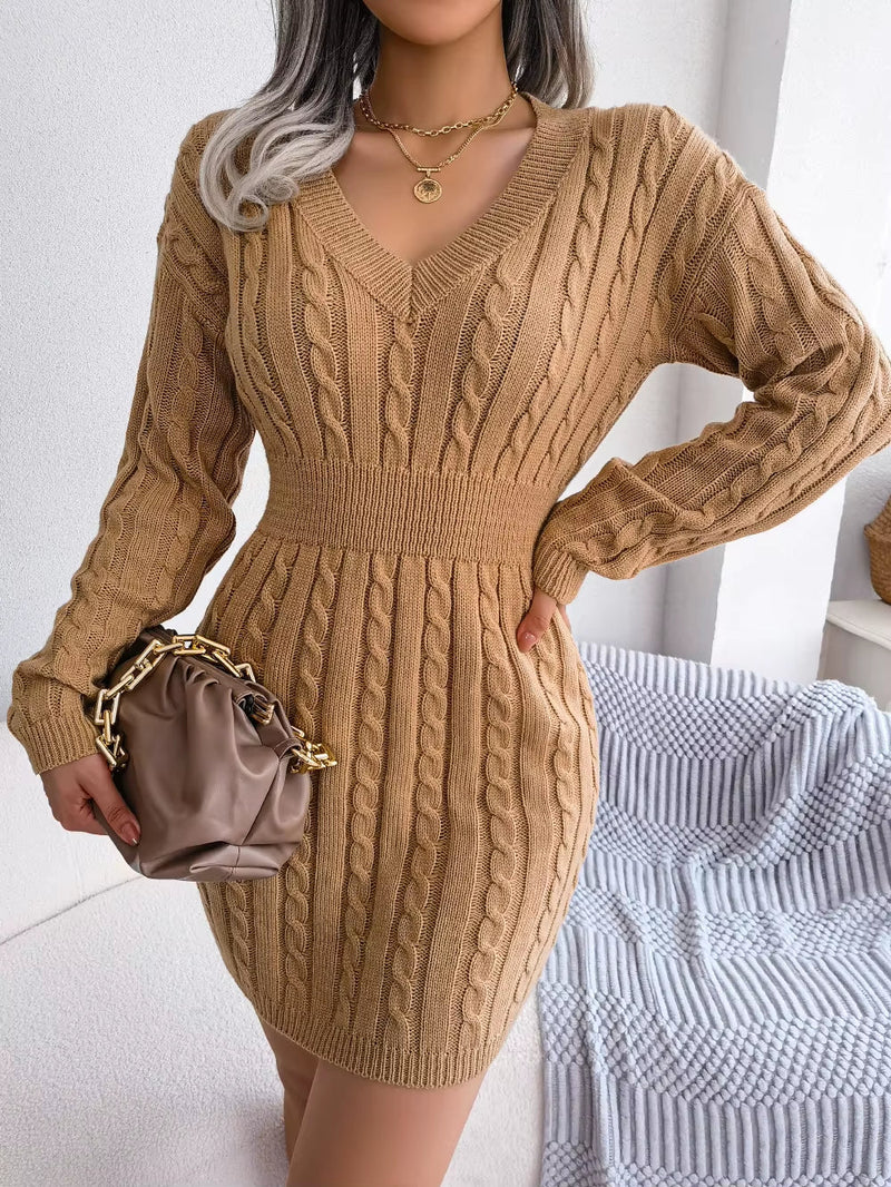 Pullover Sweater Dress 15