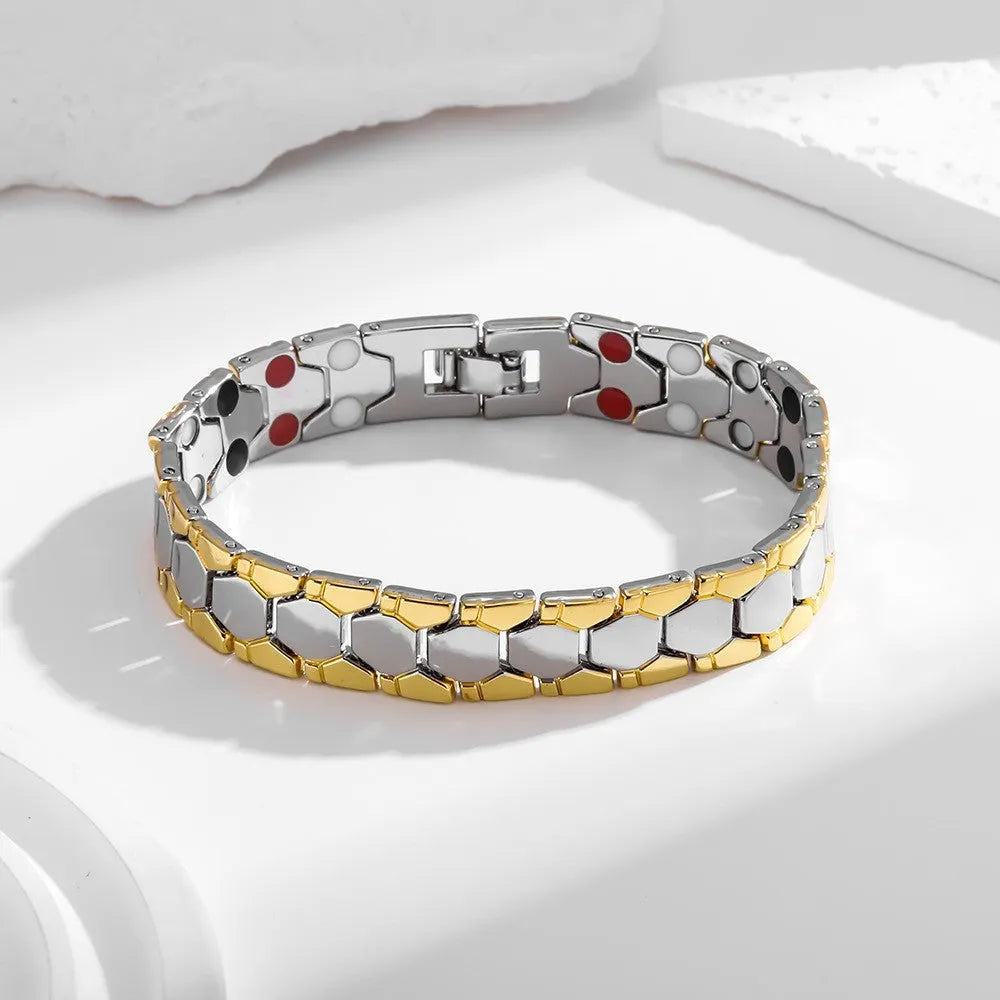 Modern Two Tone Bracelet