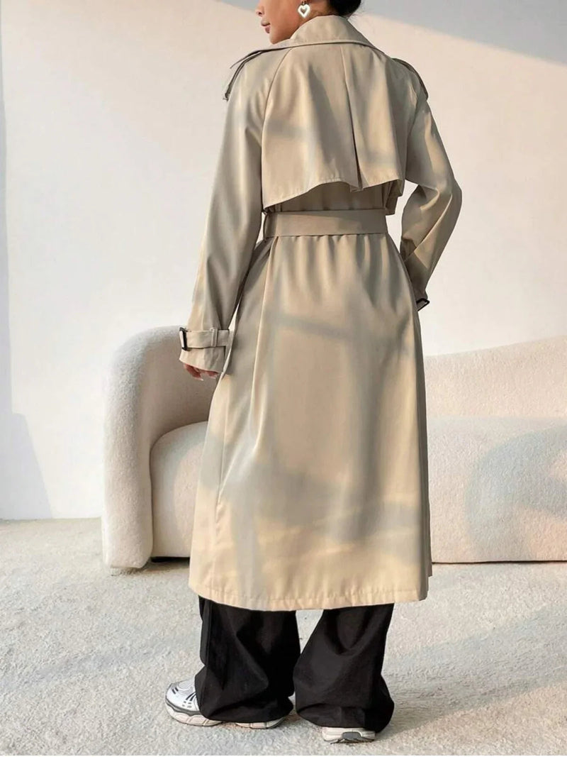 Relaxed Fit Trench Coat