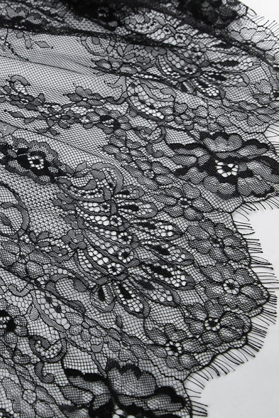 V Neck Loose Lace Maxi Dress