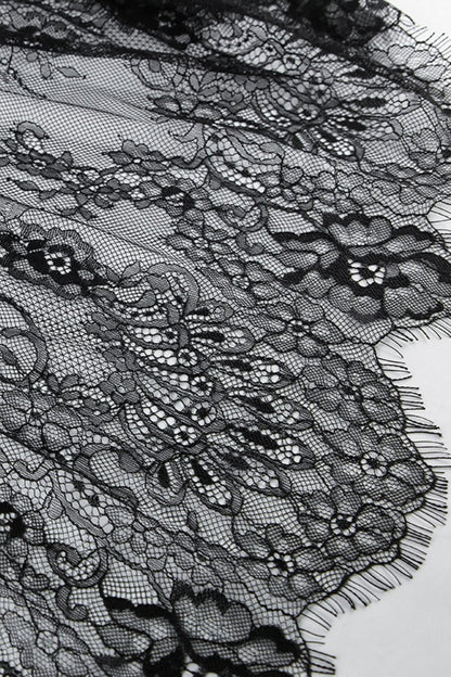 V Neck Loose Lace Maxi Dress