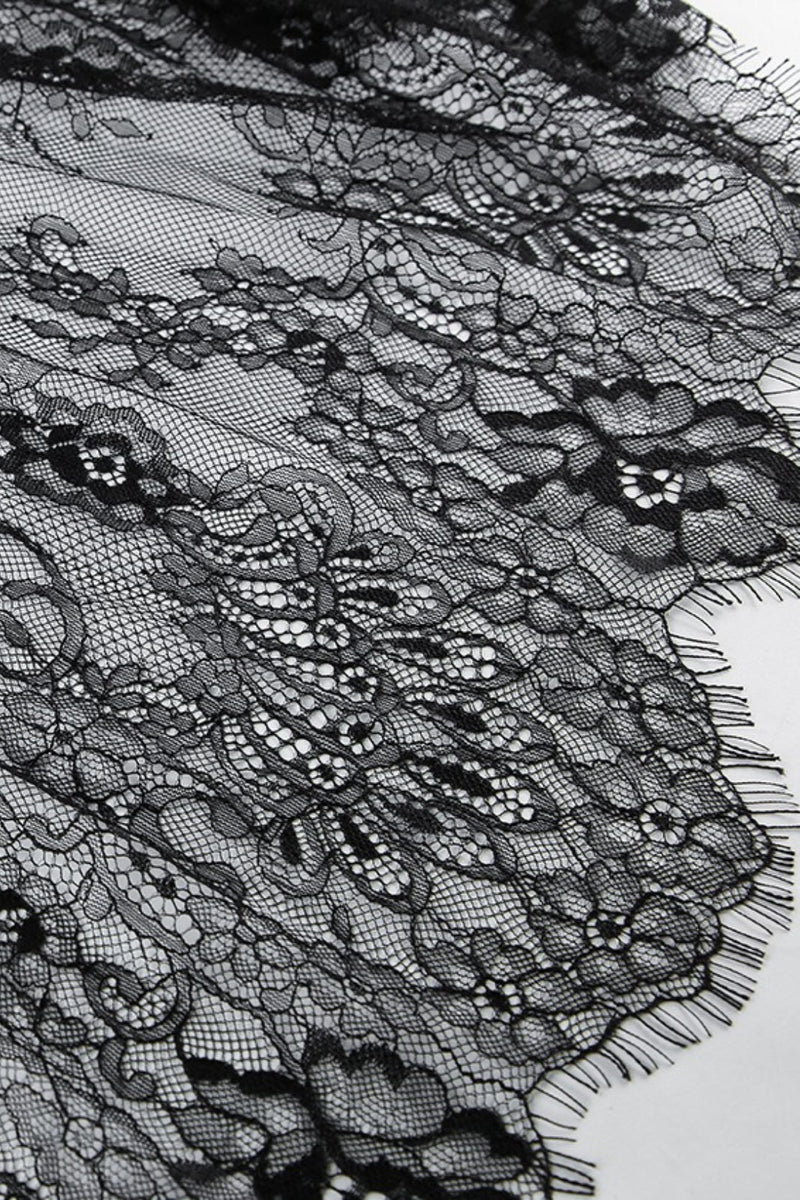 V Neck Loose Lace Maxi Dress