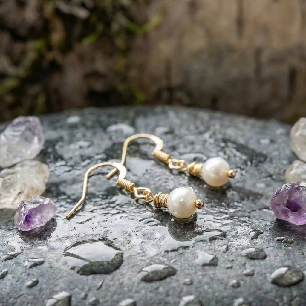 Greta Freshwater Pearl Earrings